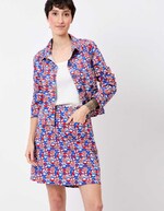 Short stretch cotton jacket femme Princesse Nomade