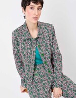 Short stretch cotton jacket femme Princesse Nomade