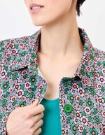 Short stretch cotton jacket femme Princesse Nomade
