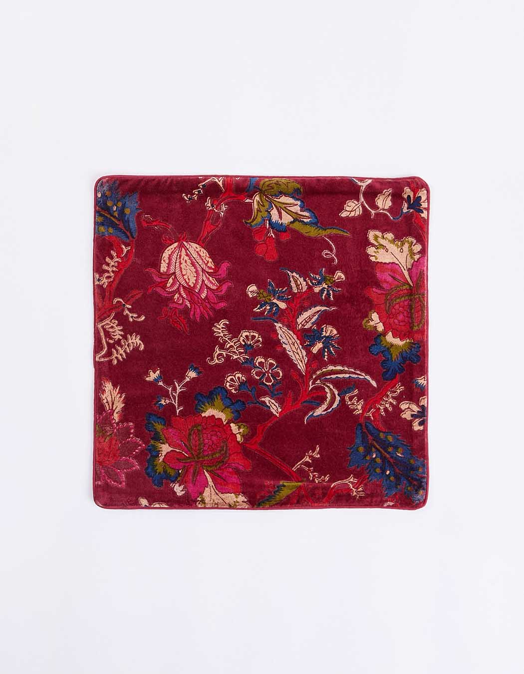 Velvet cushion cover 40 x 40 cm femme La Fiancée