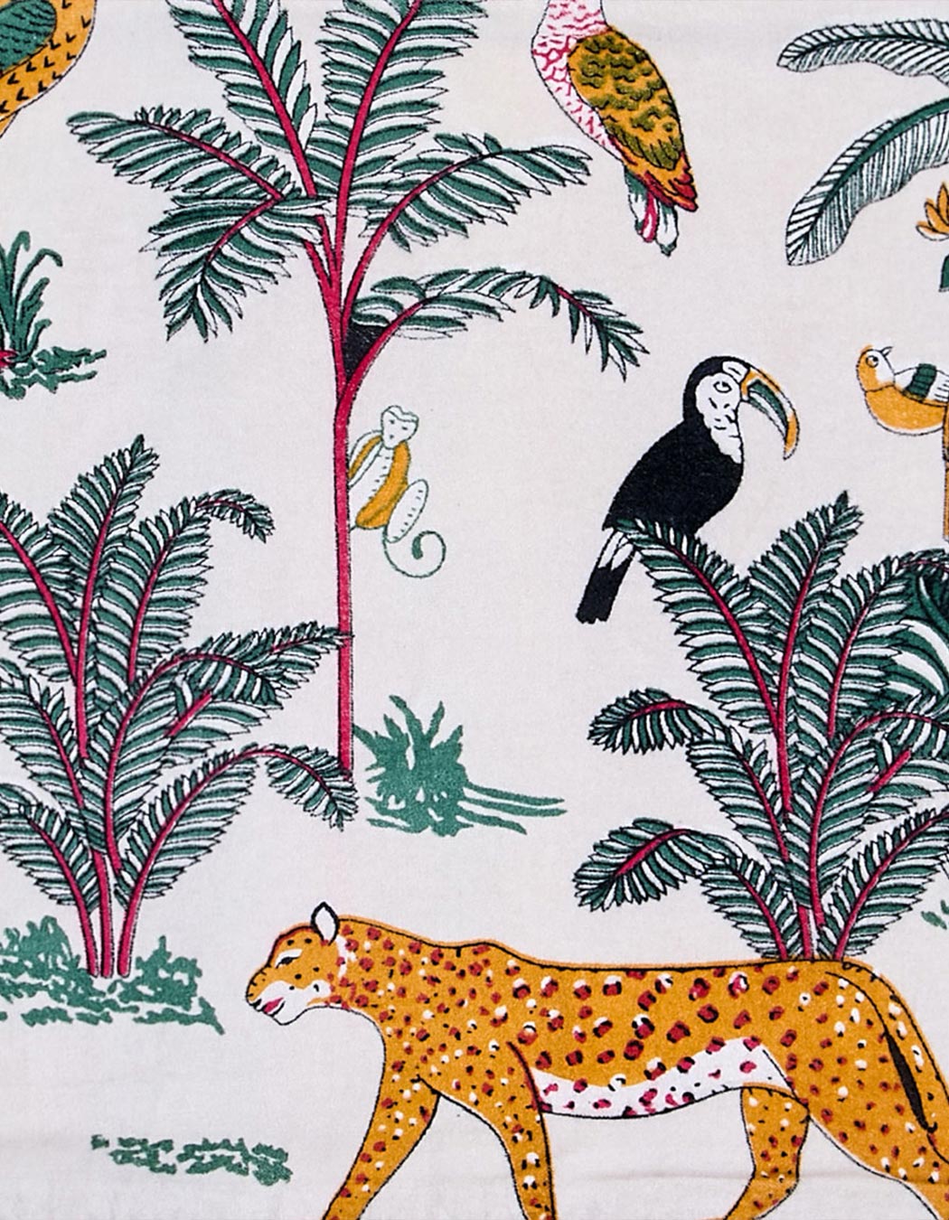 Printed velvet curtain 100 x 250 cm femme La Fiancée