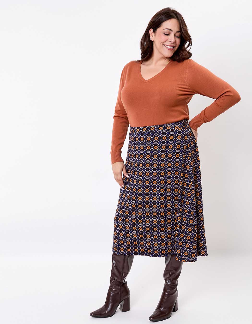 Women’s V-neck knit sweater femme La Fiancée