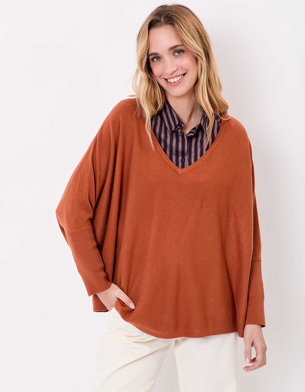 Women’s oversized knit sweater femme La Fiancée