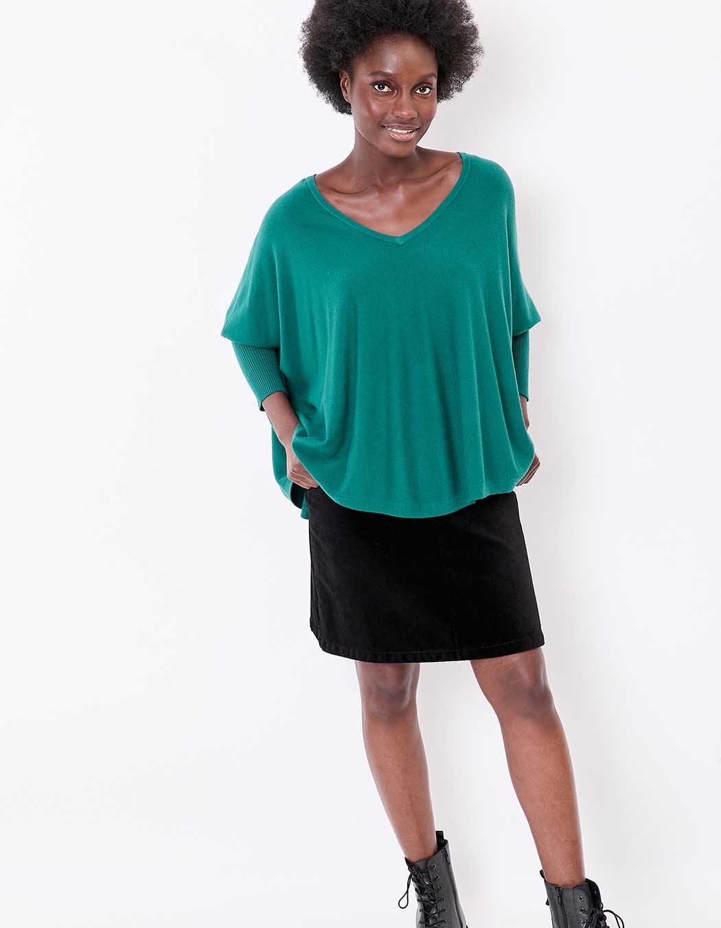 Women’s oversized knit sweater femme La Fiancée
