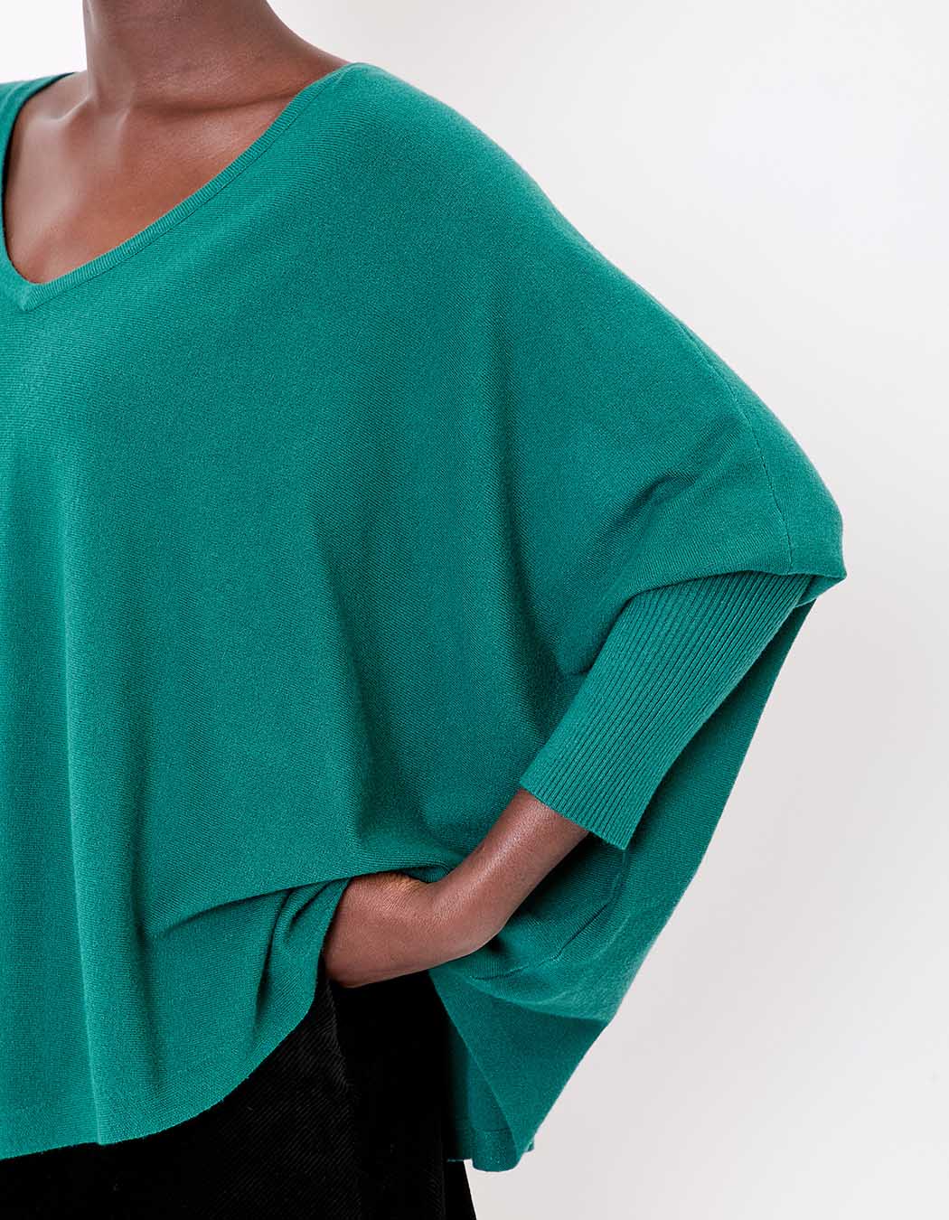 Women’s oversized knit sweater femme La Fiancée