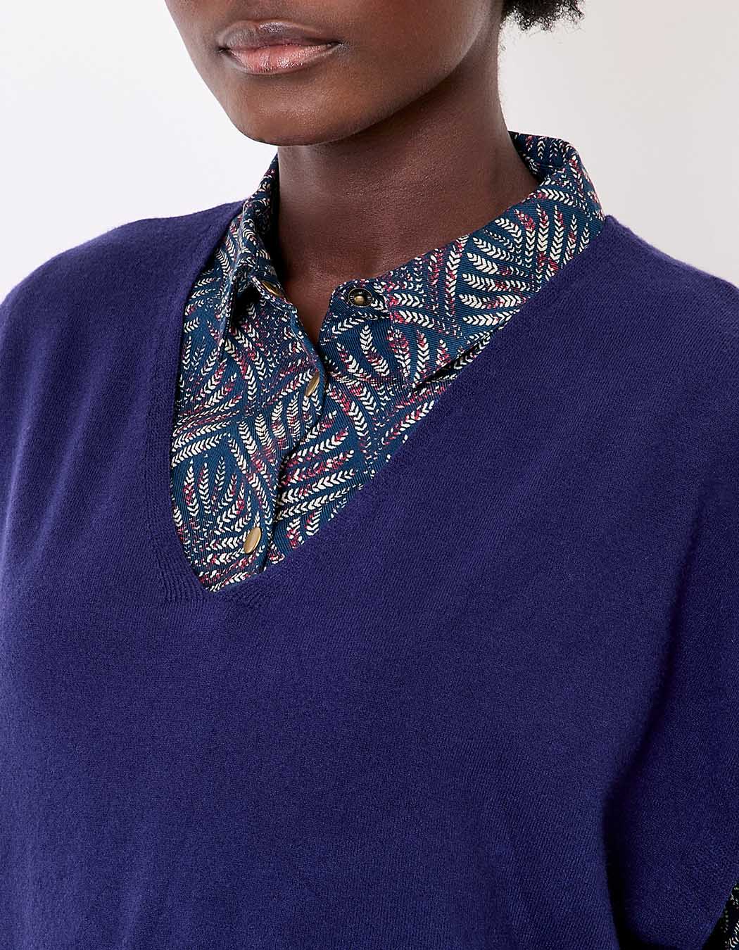 Sleeveless knit sweater femme La Fiancée