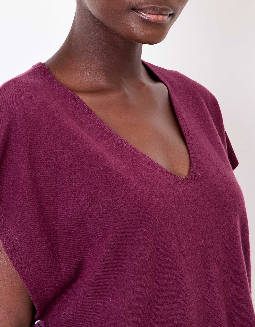Sleeveless knit sweater femme La Fiancée