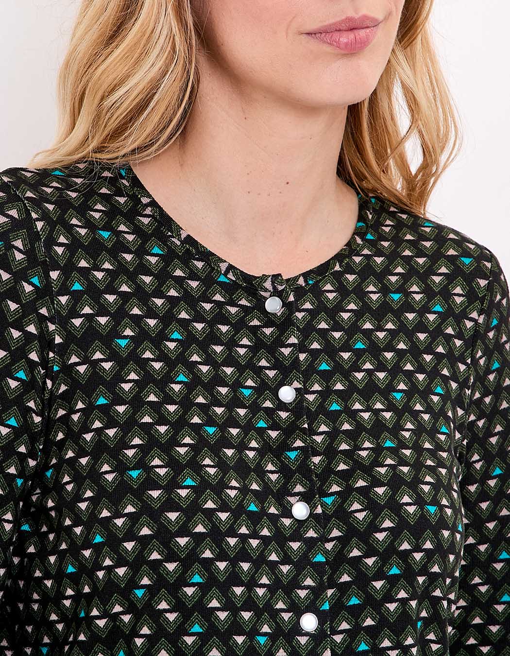 Fine knit buttoned cardigan femme La Fianc&eacute;e