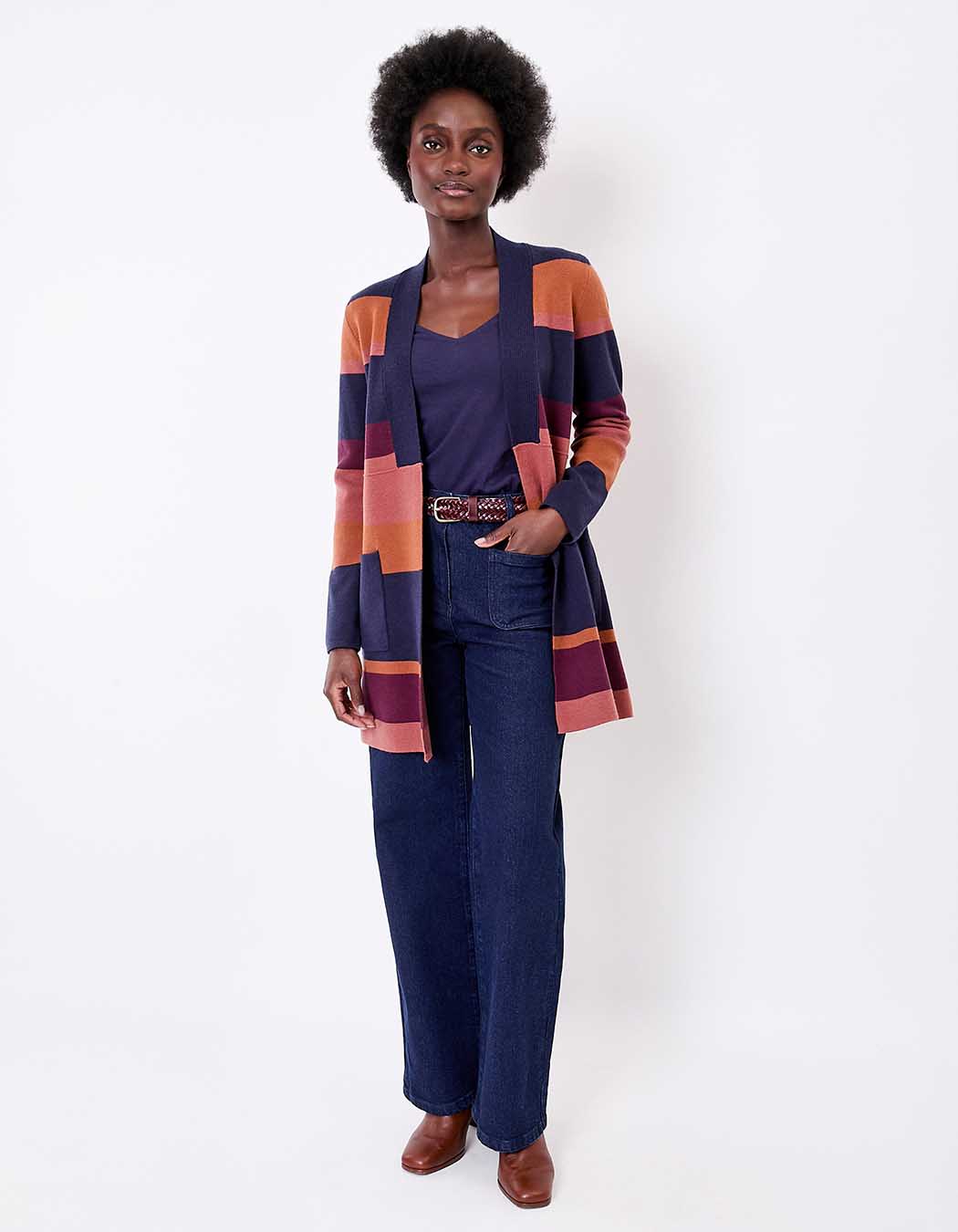 Long knit cardigan femme La Fiancée