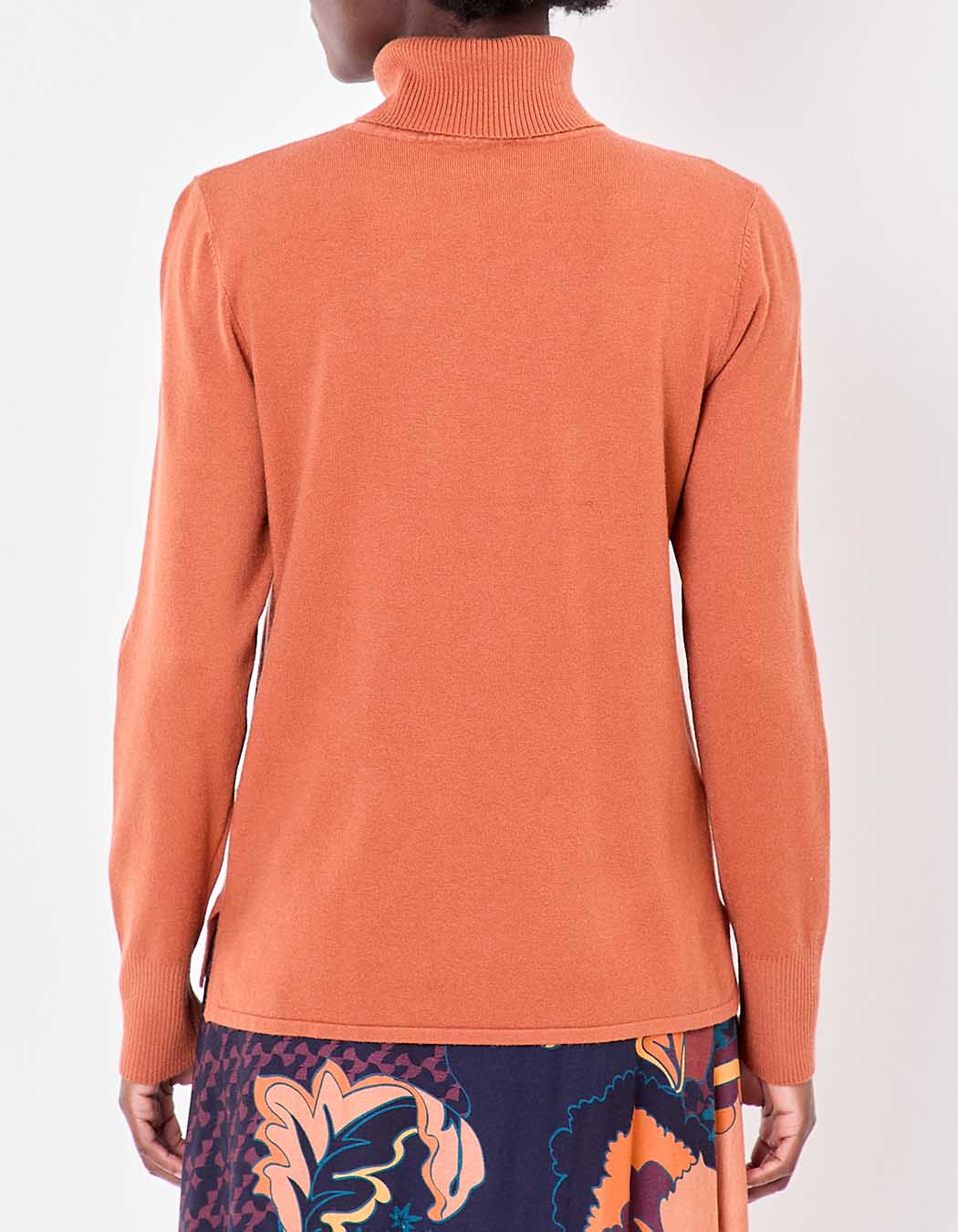 Turtleneck knit sweater femme La Fiancée