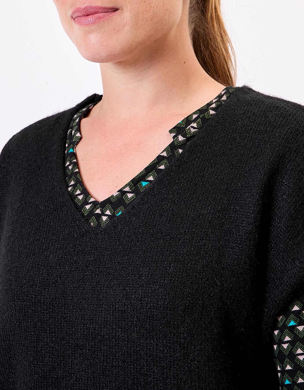 Plain sleeveless knitted sweater femme La Fiancée