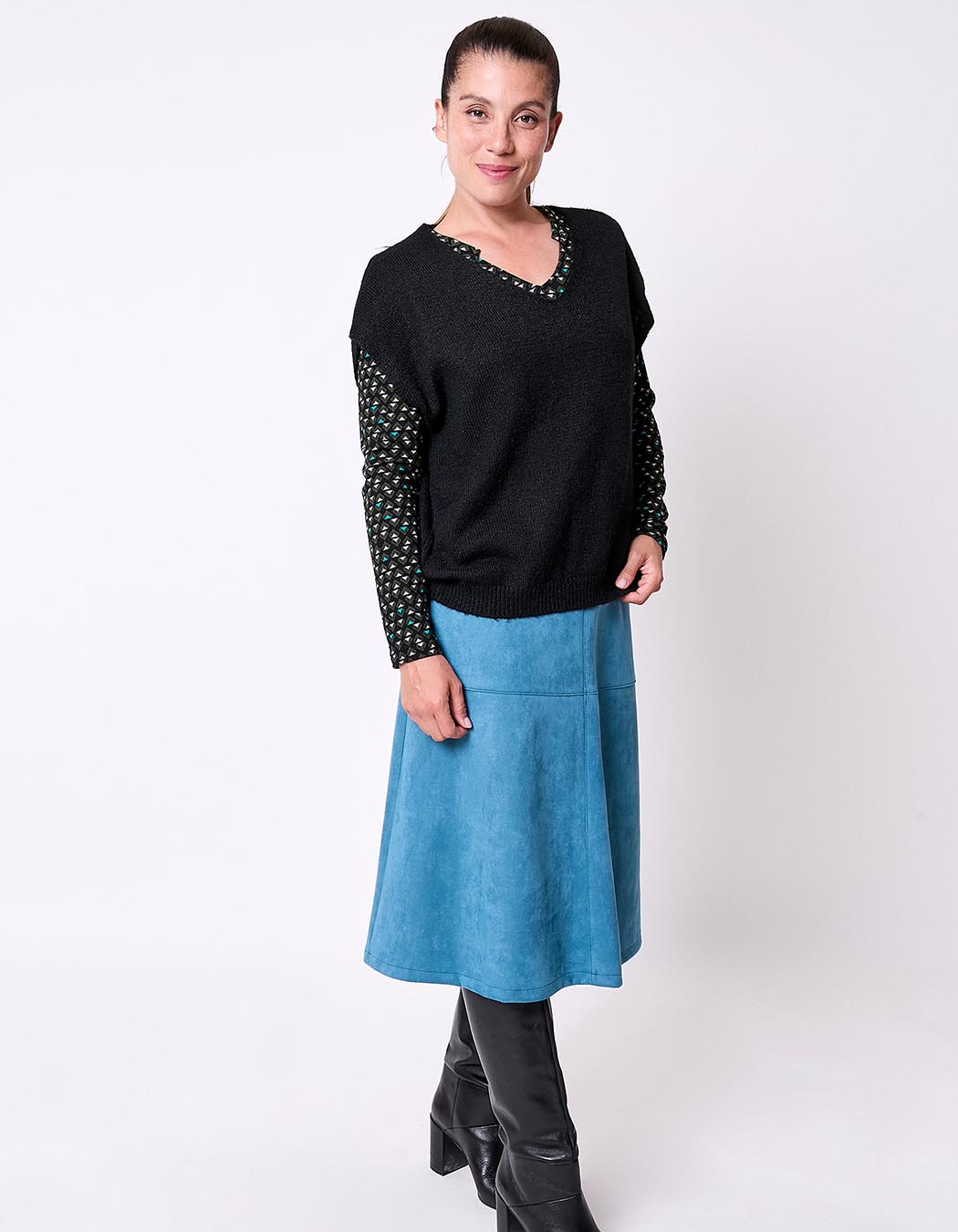 Plain sleeveless knitted sweater femme La Fiancée