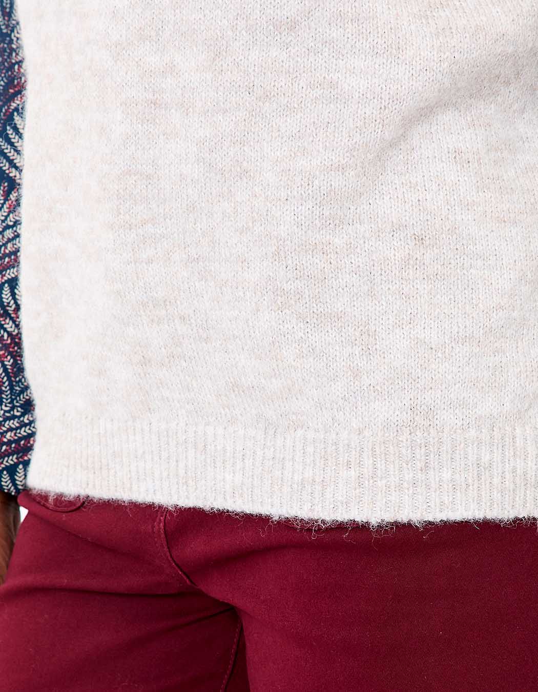 Plain sleeveless knitted sweater femme La Fiancée