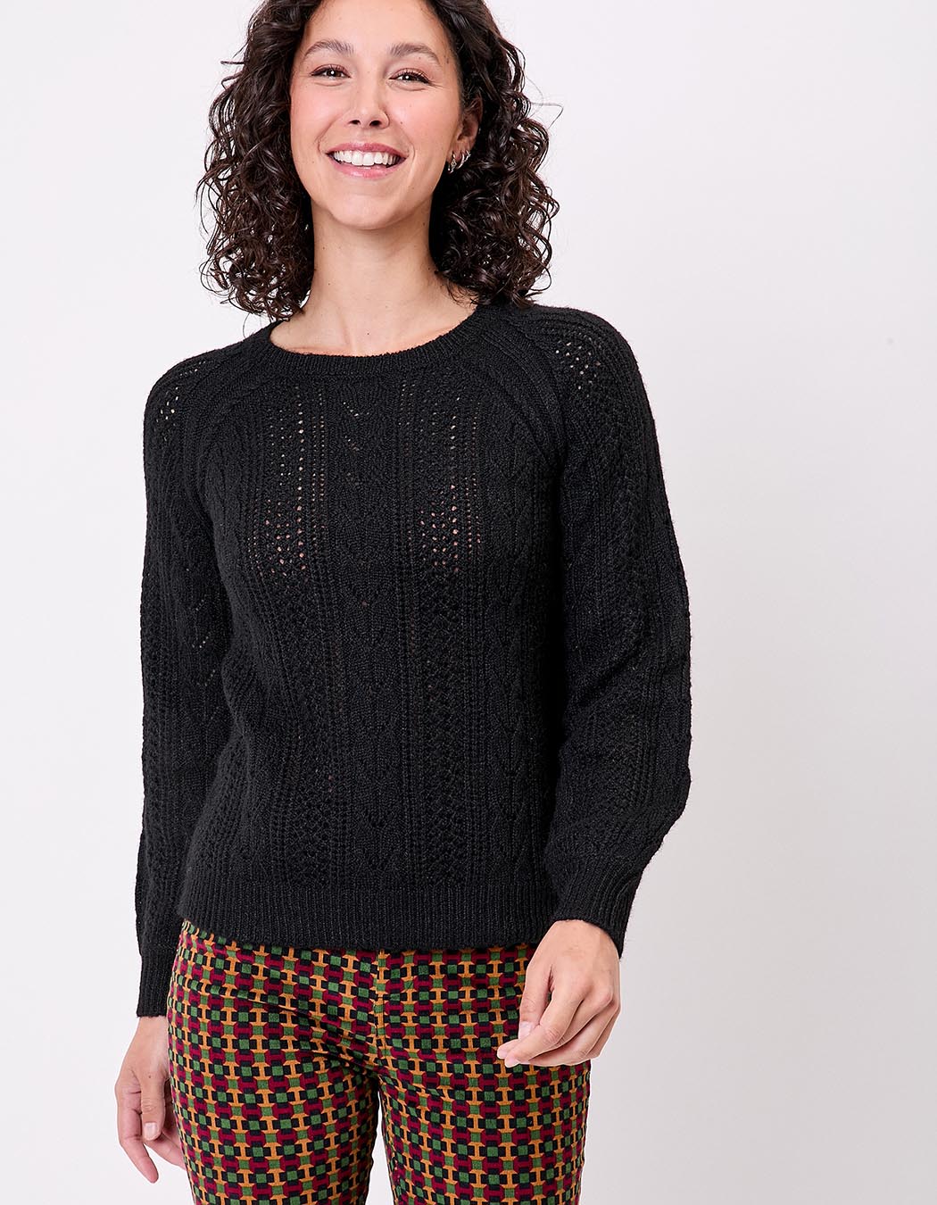 Fancy knit sweater femme La Fianc&eacute;e