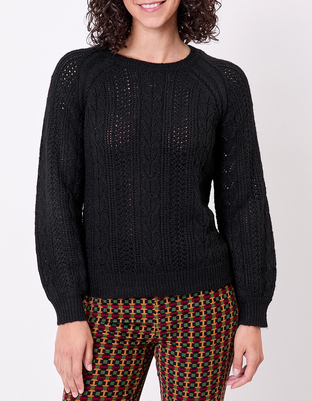 Fancy knit sweater femme La Fianc&eacute;e