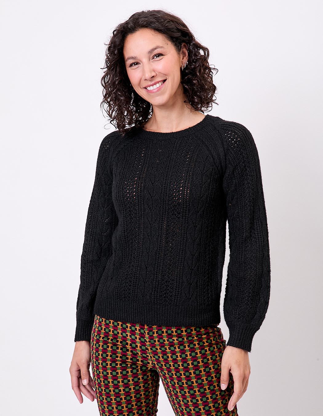 Fancy knit sweater femme La Fianc&eacute;e