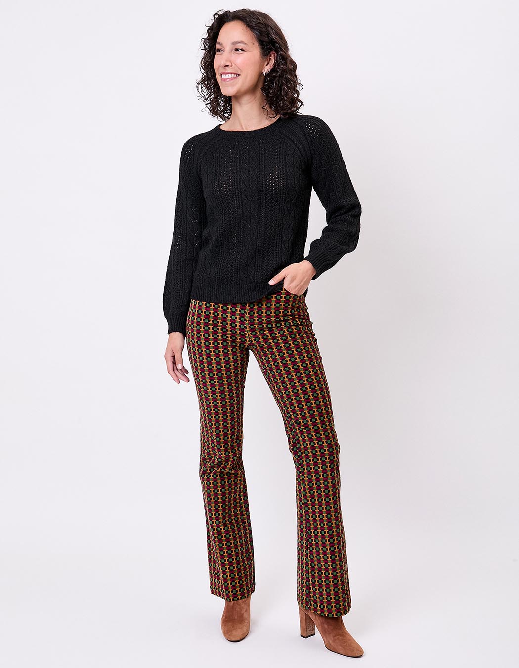 Fancy knit sweater femme La Fianc&eacute;e