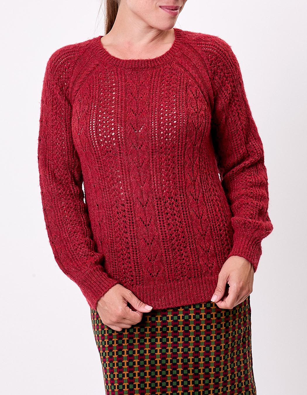 Fancy knit sweater femme La Fiancée