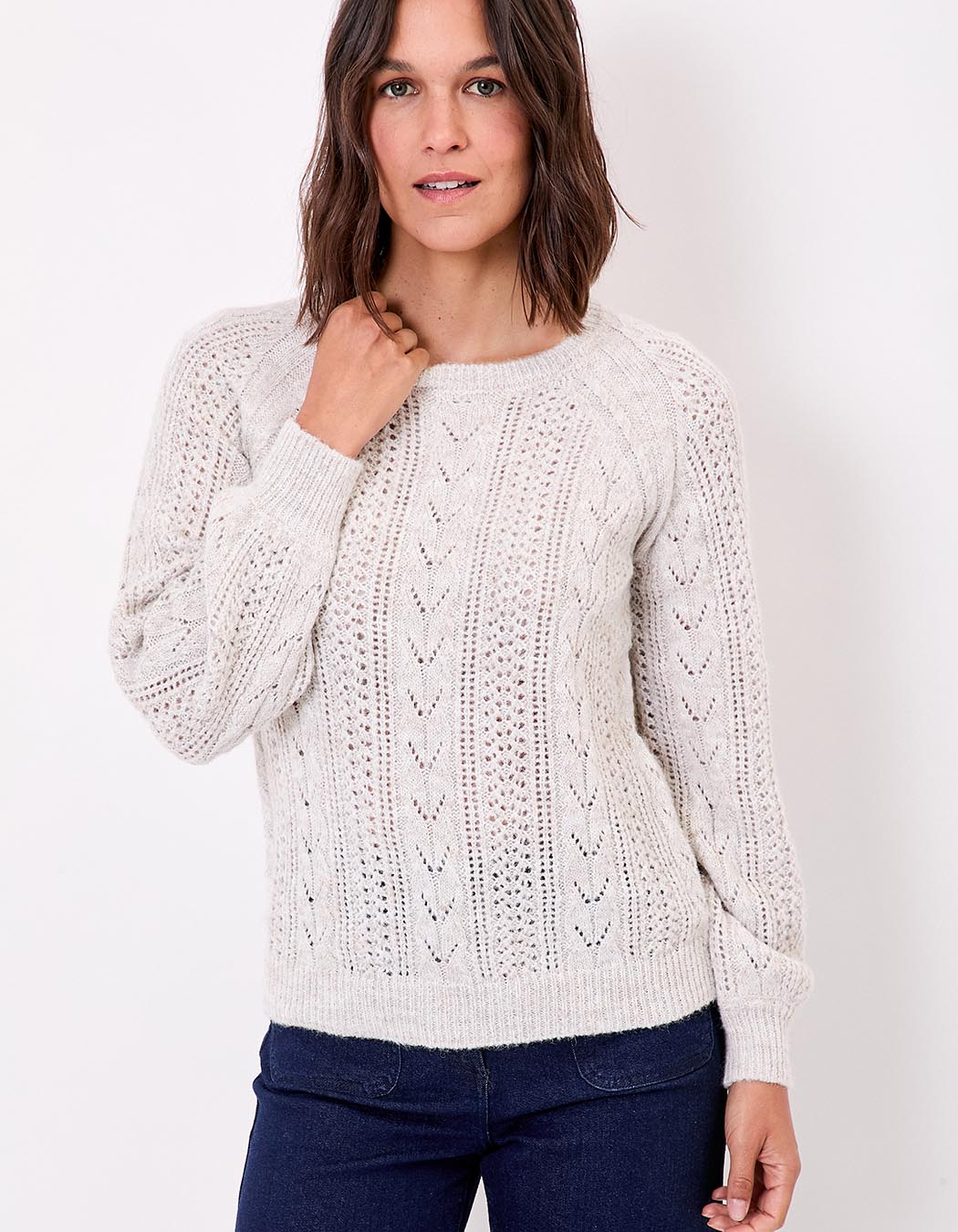 Fancy knit sweater femme La Fiancée