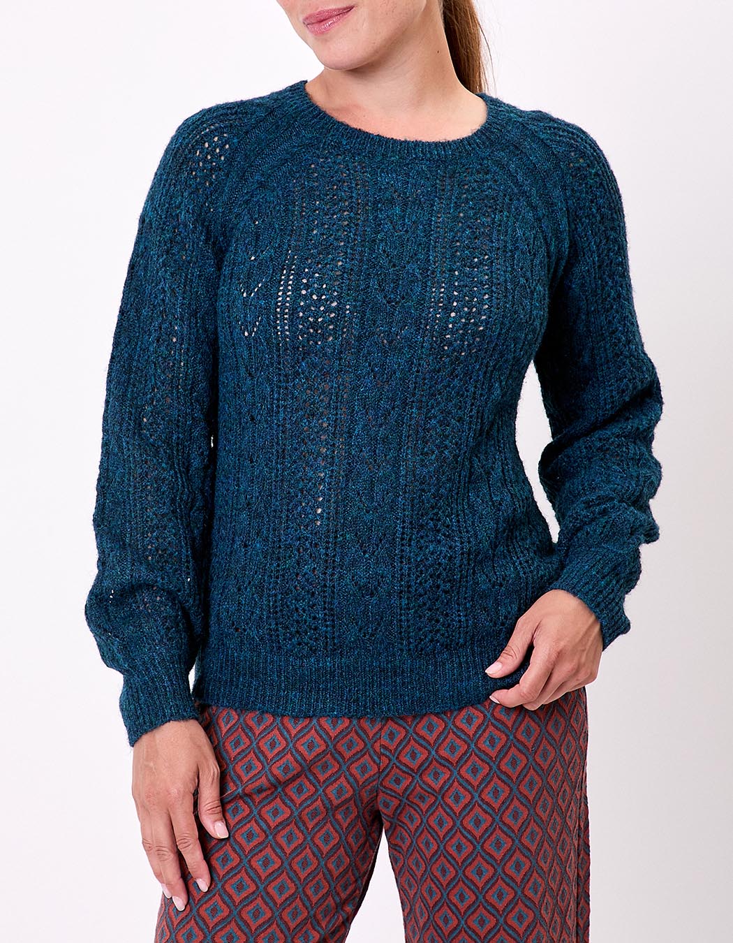 Fancy knit sweater femme La Fianc&eacute;e