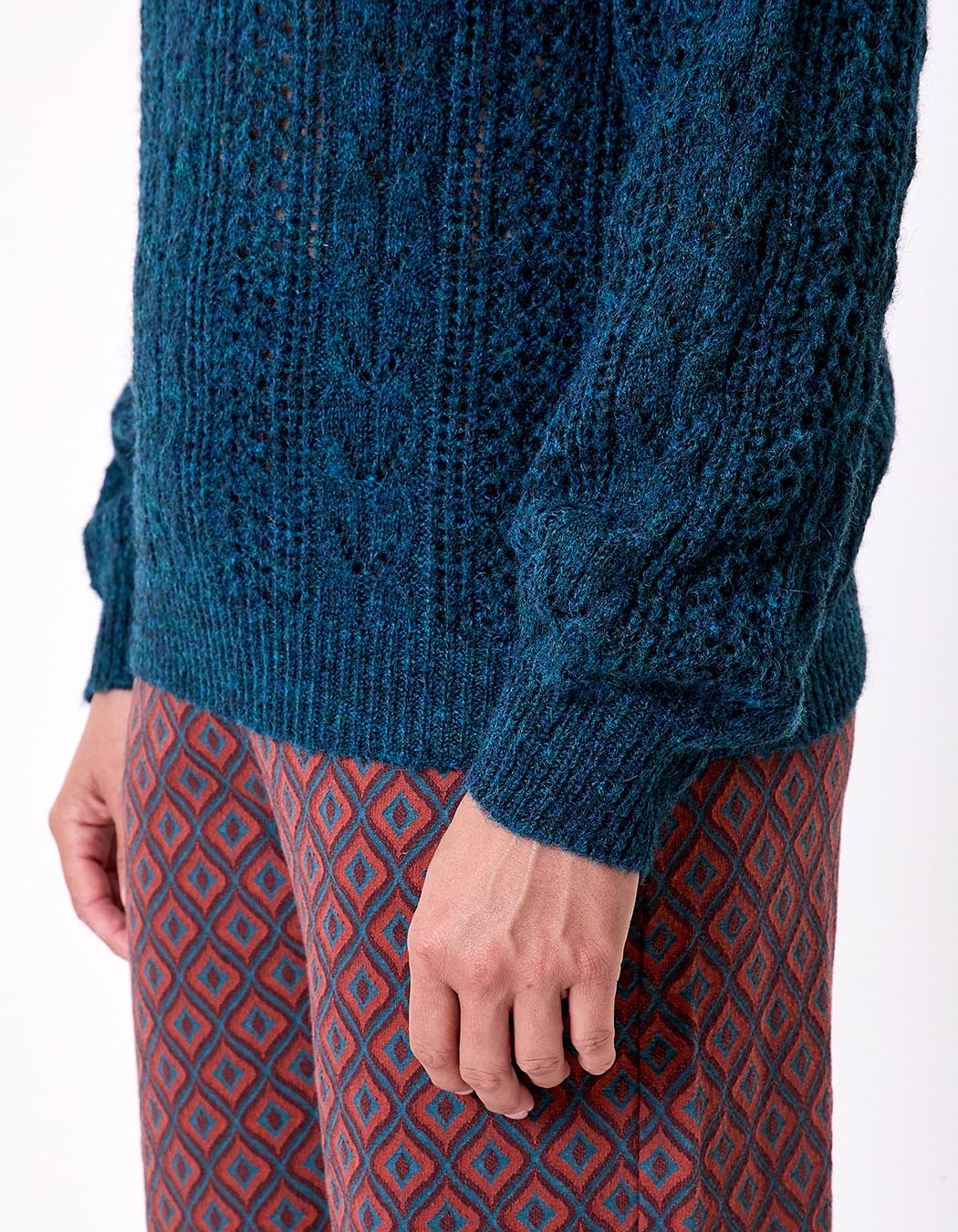 Fancy knit sweater femme La Fianc&eacute;e