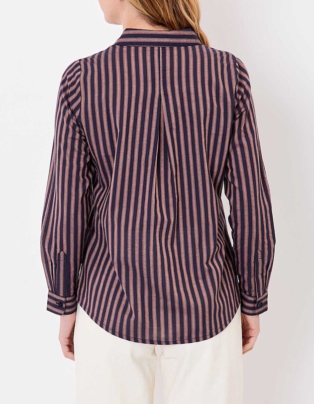 Organic cotton voile straight shirt femme La Fianc&eacute;e