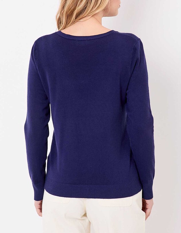 Women&rsquo;s V-neck knit sweater femme La Fianc&eacute;e
