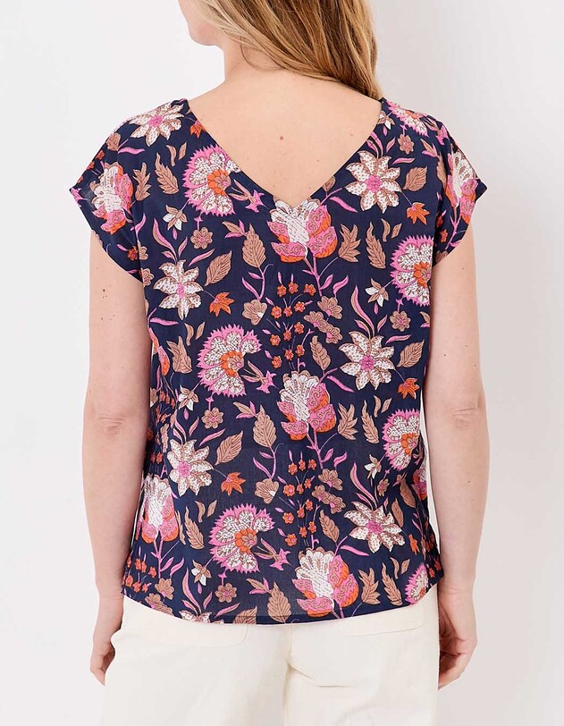 Organic cotton voile top femme La Fianc&eacute;e