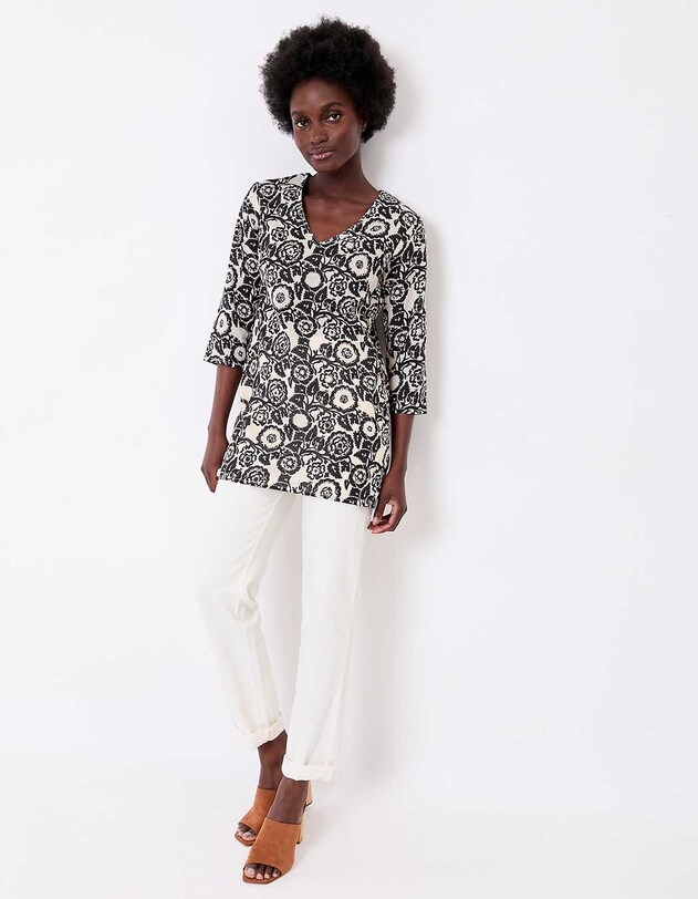 Women&rsquo;s organic cotton voile tunic femme La Fianc&eacute;e