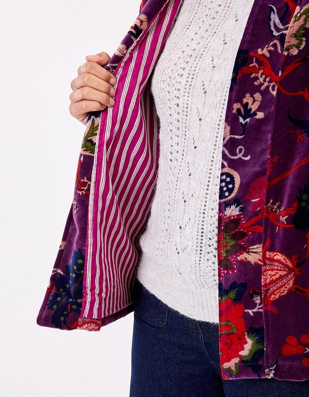 Lined kimono-style jacket femme La Fianc&eacute;e