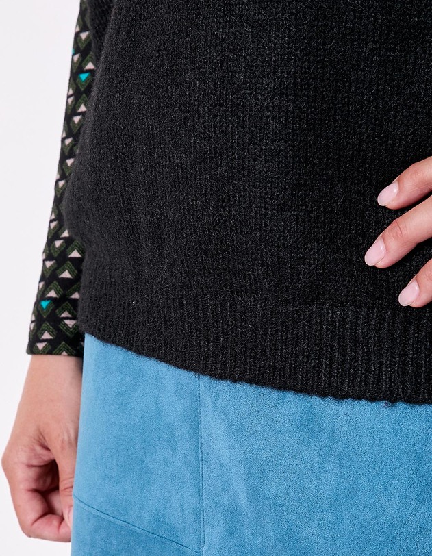 Plain sleeveless knitted sweater femme La Fianc&eacute;e