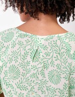 Short-sleeve organic cotton tunic femme La Fianc&eacute;e