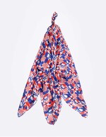 Large printed silk square femme La Fianc&eacute;e