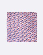 Large printed silk square femme La Fianc&eacute;e