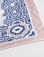 Printed silk scarf femme La Fiancée