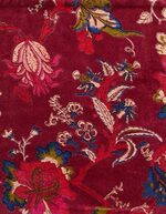 Printed velvet curtain 100 x 250 cm femme La Fiancée