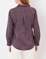 Organic cotton voile straight shirt femme La Fiancée