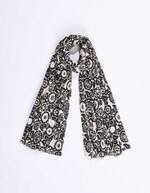 Organic cotton voile stole femme La Fiancée