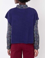 Sleeveless knit sweater femme La Fiancée