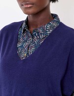 Sleeveless knit sweater femme La Fiancée