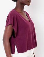 Sleeveless knit sweater femme La Fiancée