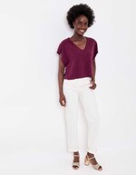 Sleeveless knit sweater femme La Fiancée