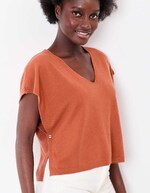 Sleeveless knit sweater femme La Fiancée
