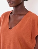 Sleeveless knit sweater femme La Fiancée