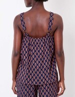 Flowing camisole with adjustable straps femme La Fianc&eacute;e