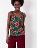 Flowing camisole with adjustable straps femme La Fiancée