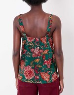 Flowing camisole with adjustable straps femme La Fiancée