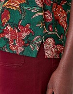 Flowing camisole with adjustable straps femme La Fiancée