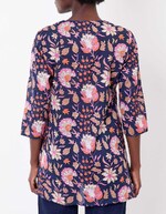 Women’s organic cotton voile tunic femme La Fiancée