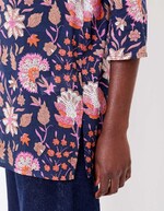 Women’s organic cotton voile tunic femme La Fiancée